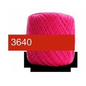5/$15 Circulo Rubi Brilhante Pink 3640 40m 5g Mercerized Cotton